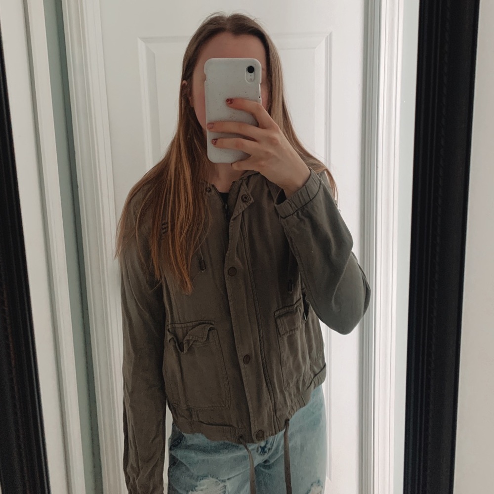 Maurices Zip/Button Jacket - Picture 2 of 3